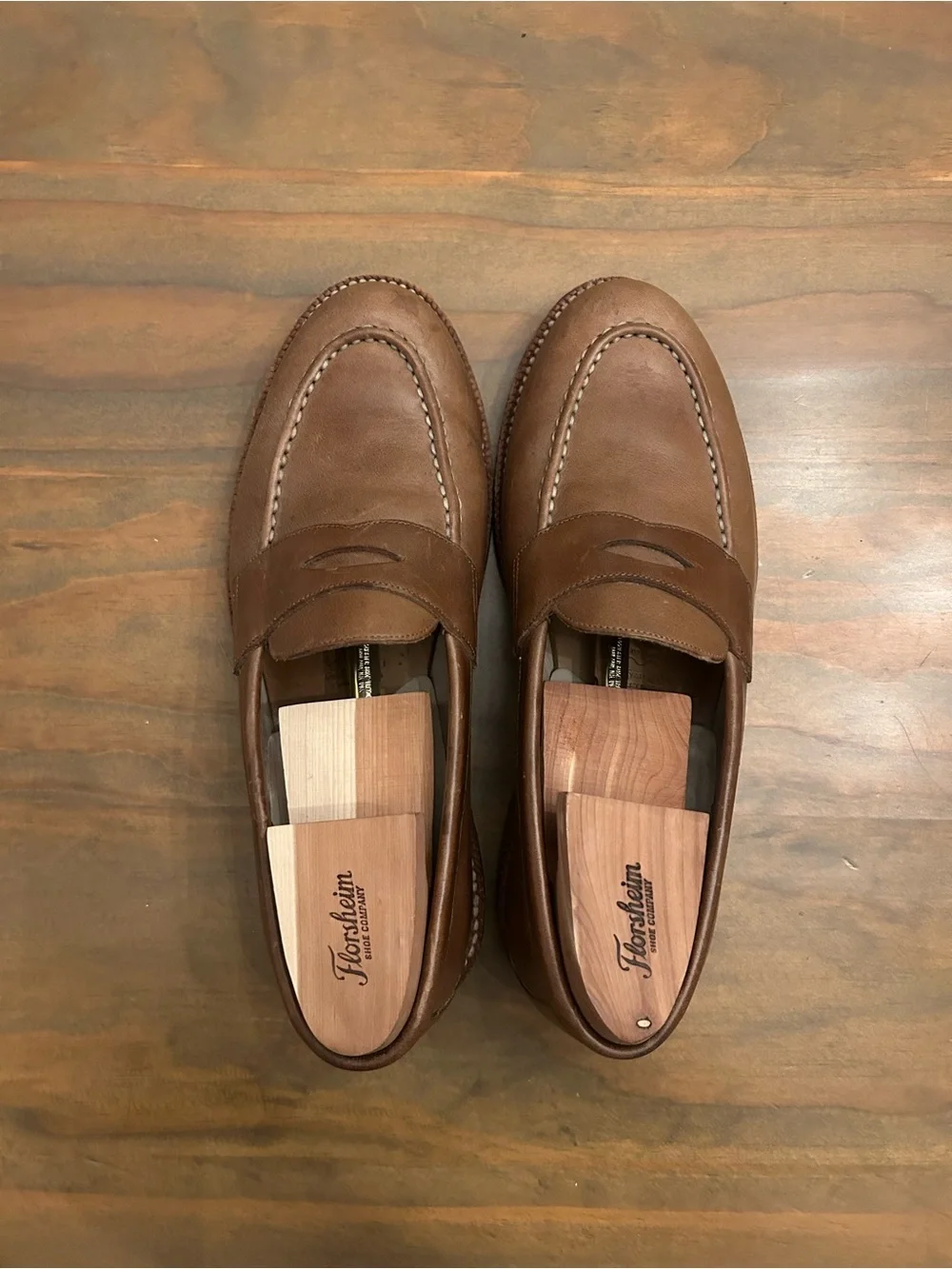 Grant Stone Traveler Penny Loafers - Men’s 8.5D